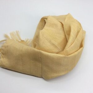 信州 上田紬圍巾・蘋果染色【小岩井紬工房】傳統工藝品